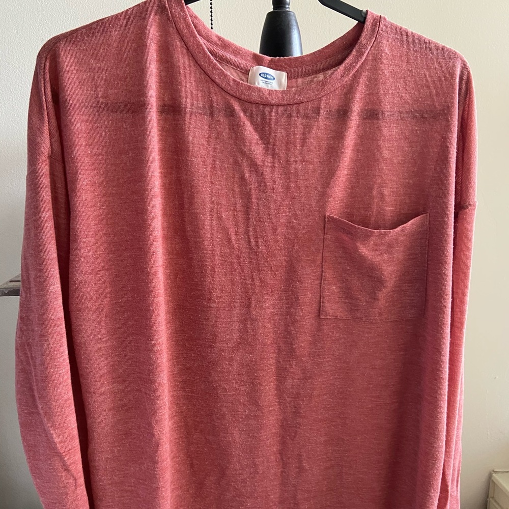 Old Navy Long Sleeve Pocket tee